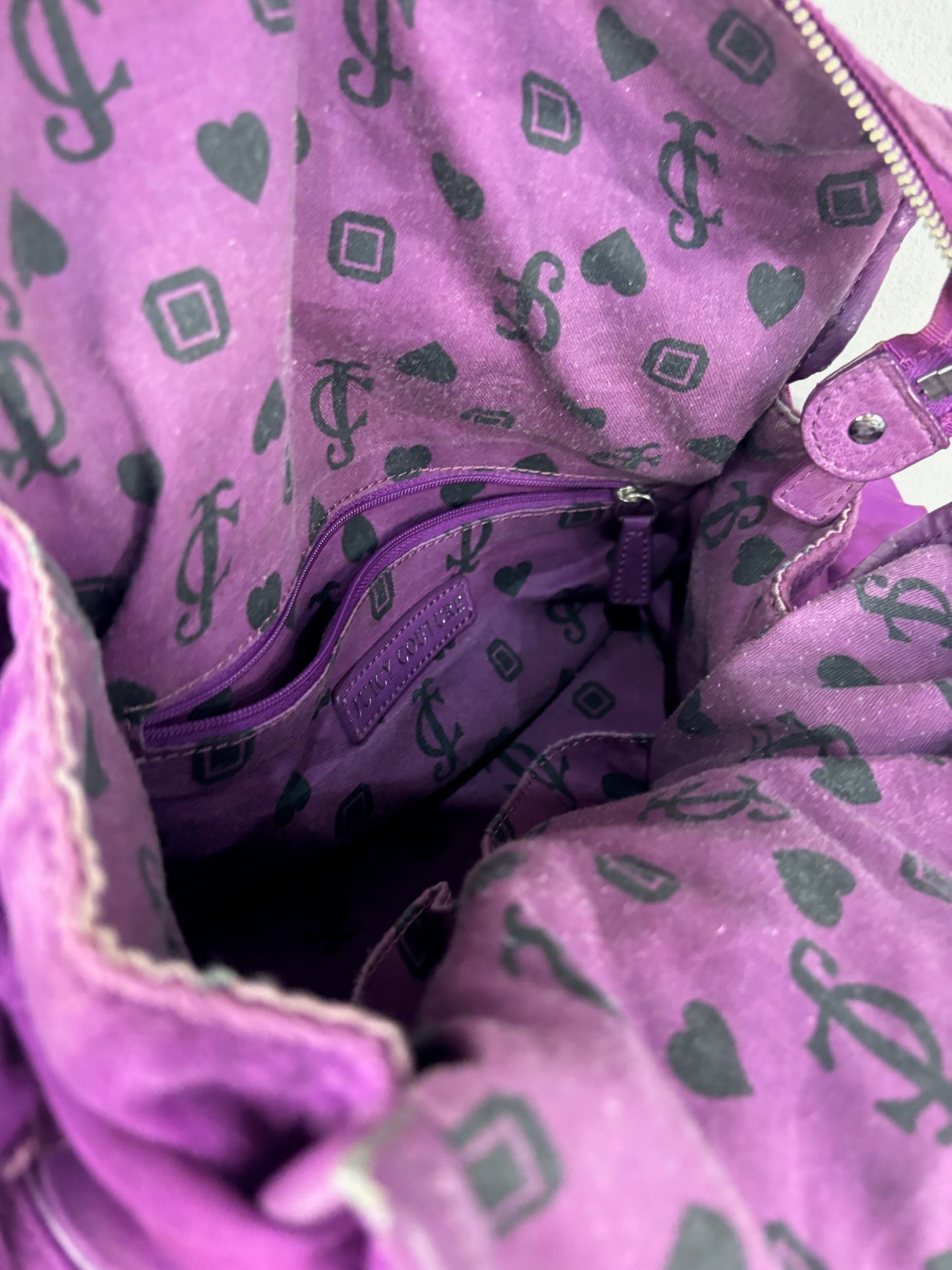 Purple Vintage Y2K Juicy Couture Satchel