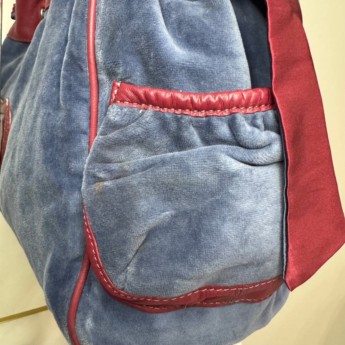 Vintage Wine Burgundy Blue Juicy Couture Generation Daydreamer