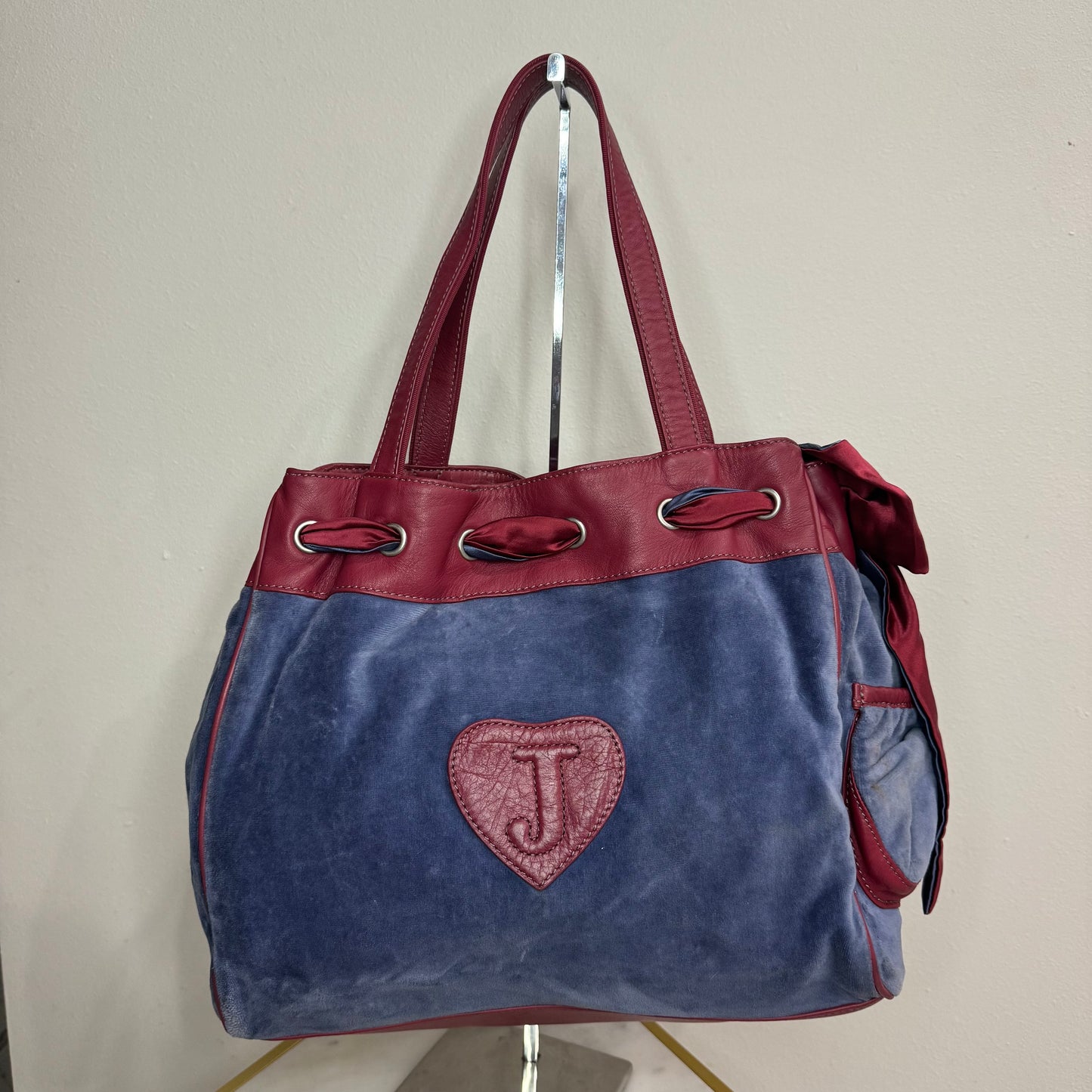 Vintage Wine Burgundy Blue Juicy Couture Generation Daydreamer