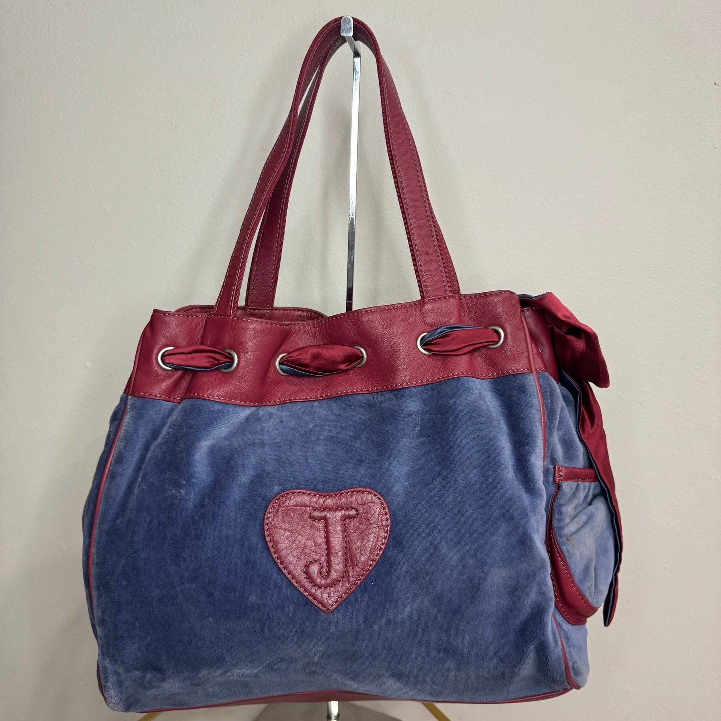 Vintage Wine Burgundy Blue Juicy Couture Generation Daydreamer