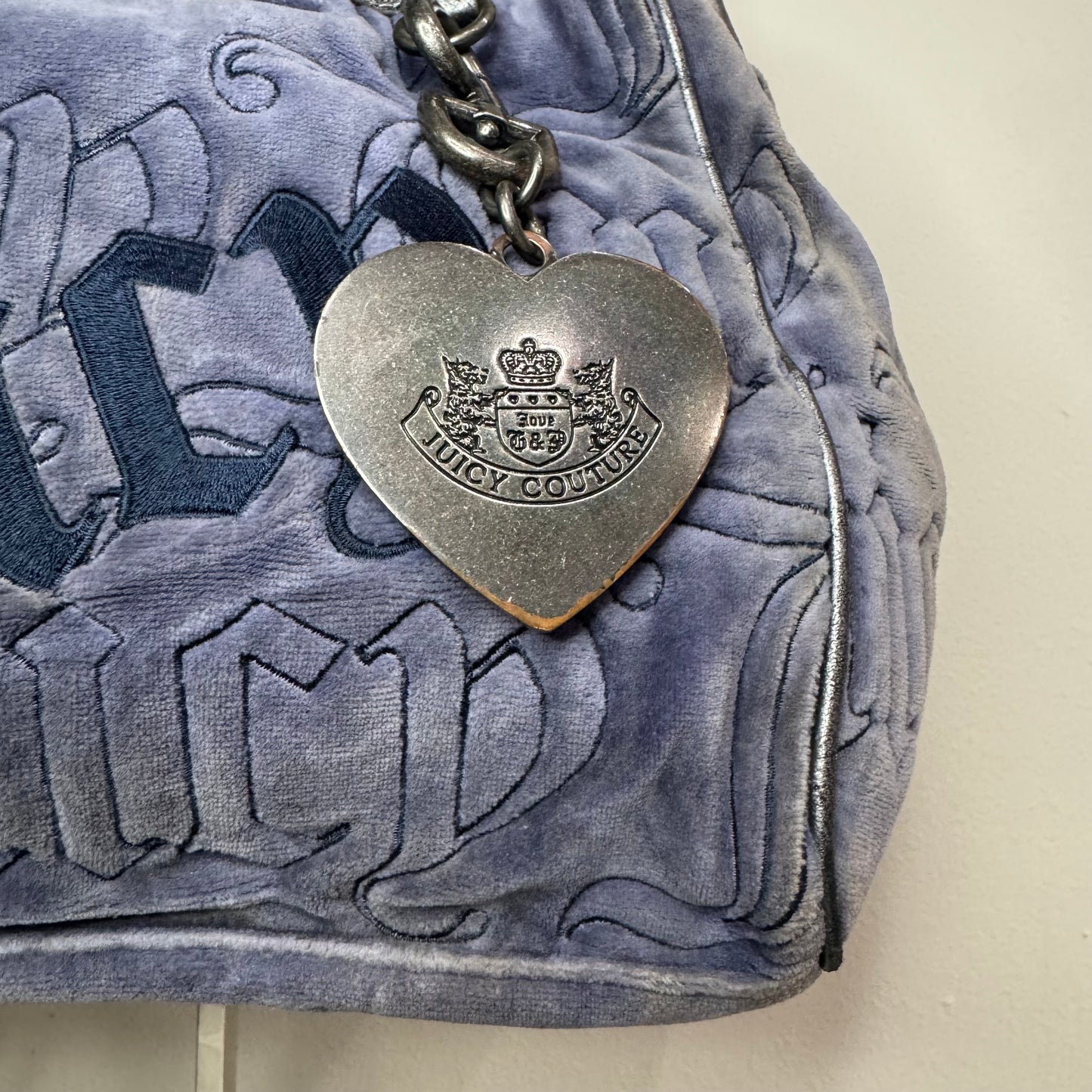Vintage Juicy Couture Blue Silver Daydreamer