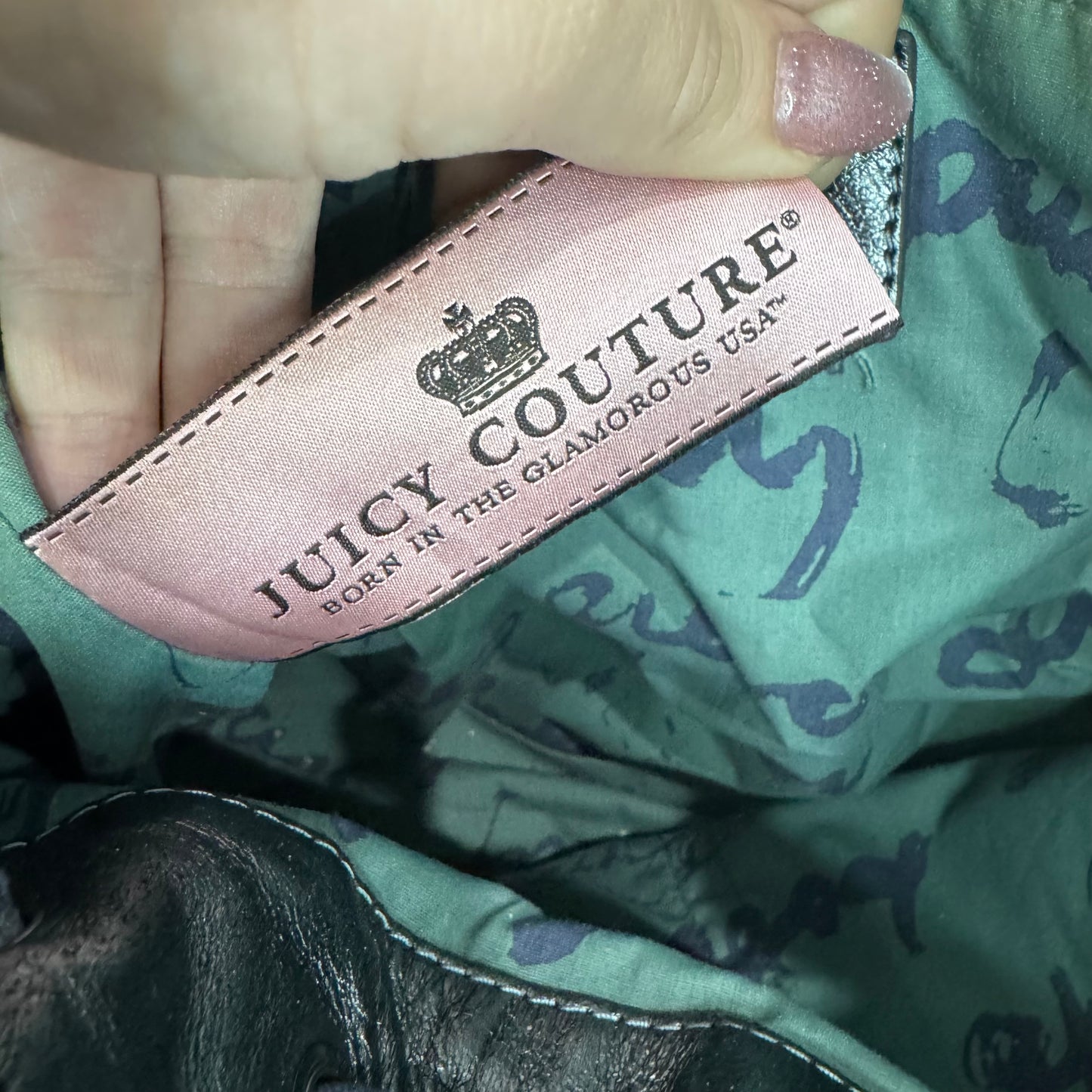 Vintage Juicy Couture Blue Silver Daydreamer