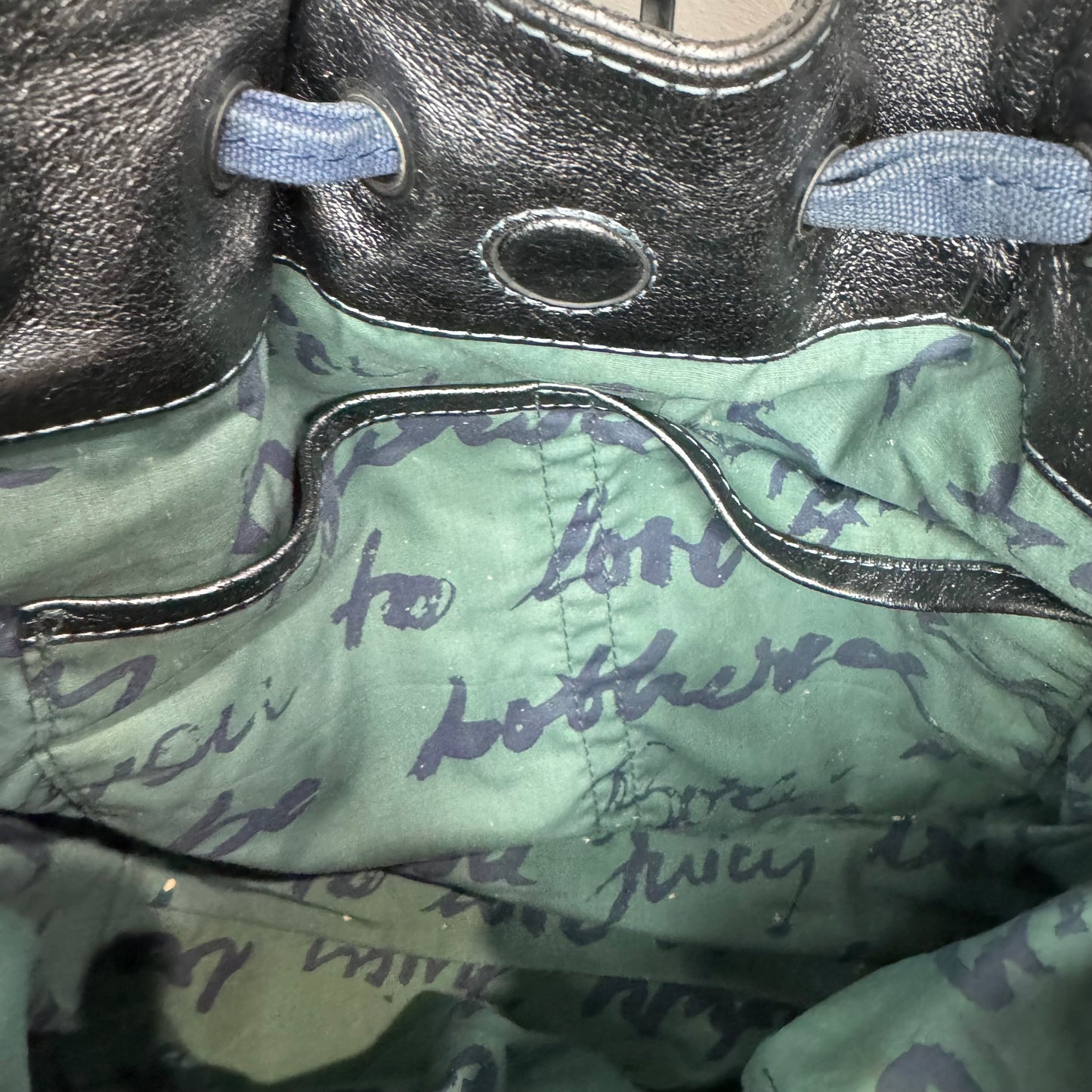 Vintage Juicy Couture Blue Silver Daydreamer