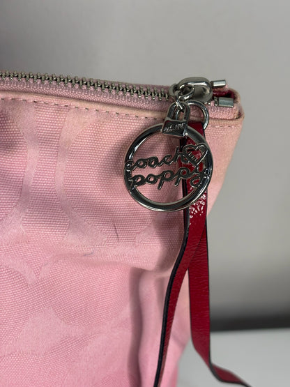 Coach Poppy Pink Tote RARE