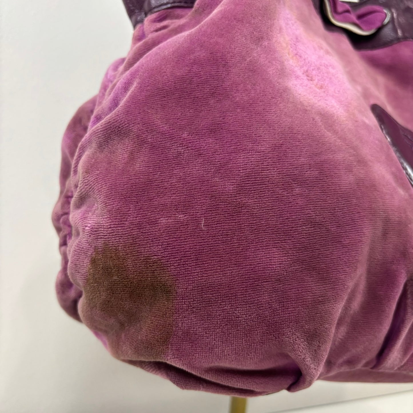 Vintage Juicy Couture Purple Velour Daydreamer Bag