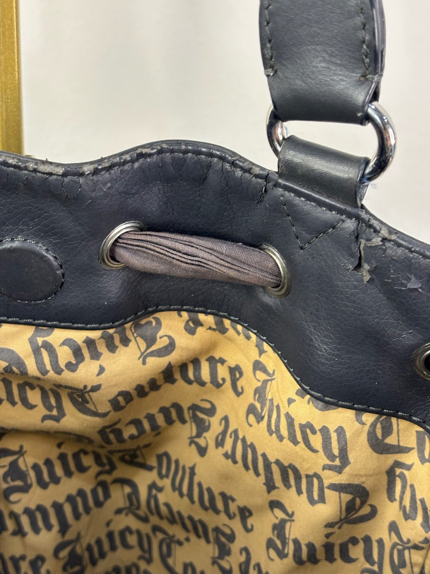 Vintage Juicy Couture Pink and Gray Daydreamer