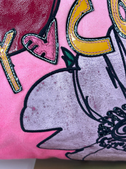 Coach Poppy Pink Tote RARE