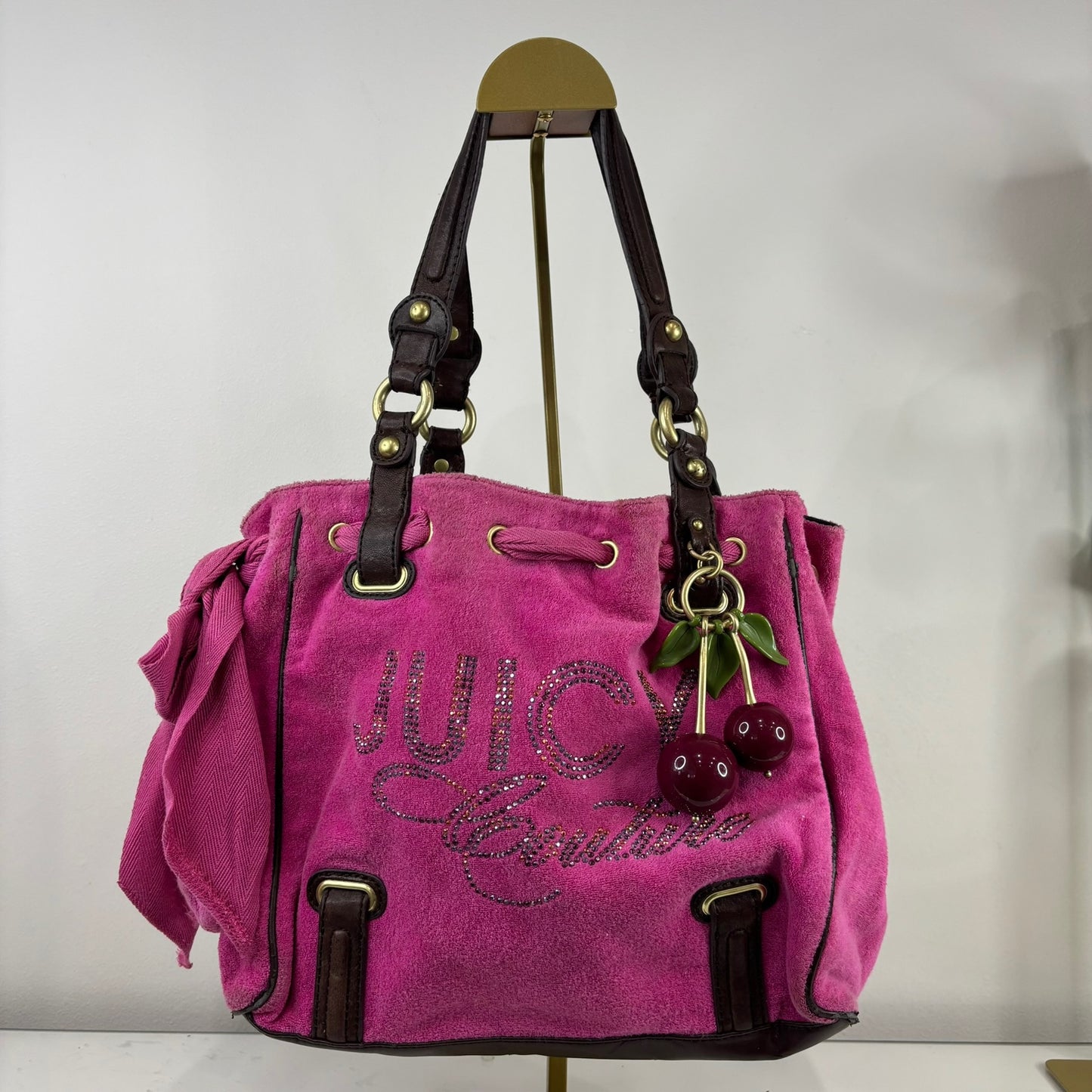 Vintage Juicy Couture Pink Cherry Bag