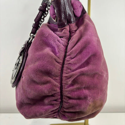 Vintage Juicy Couture Purple Velour Daydreamer Bag