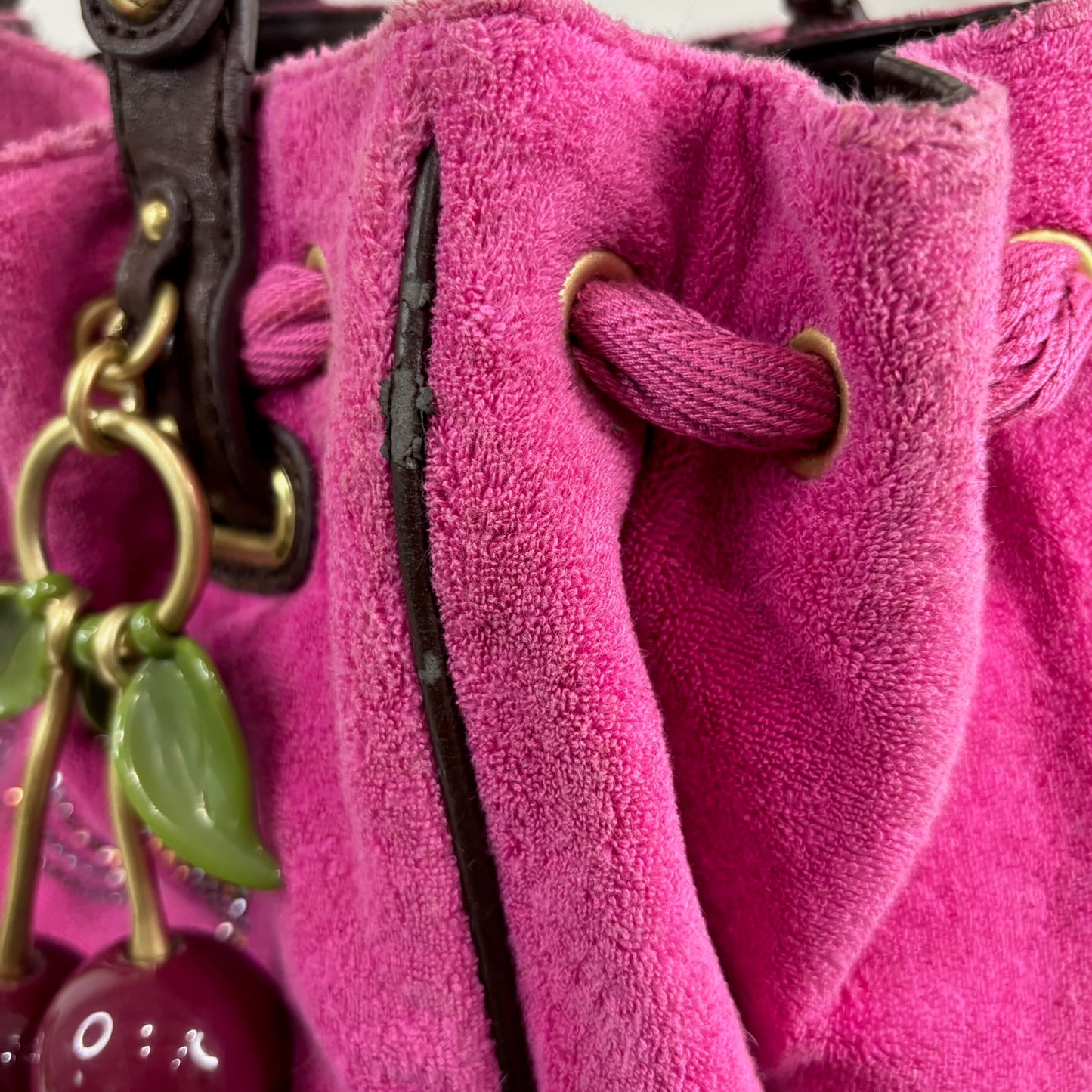 Vintage Juicy Couture Pink Cherry Bag