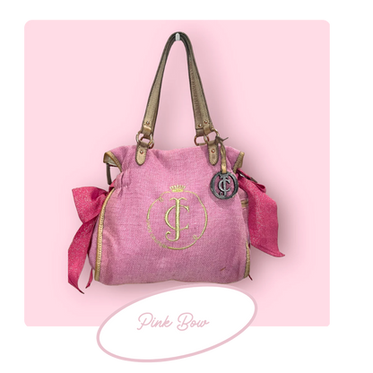 Vintage Juicy Couture Pink Bow Bag