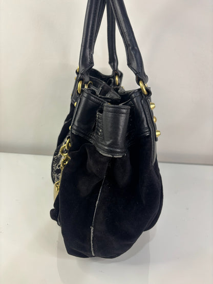 Juicy Couture Vintage Scottie Black Satchel