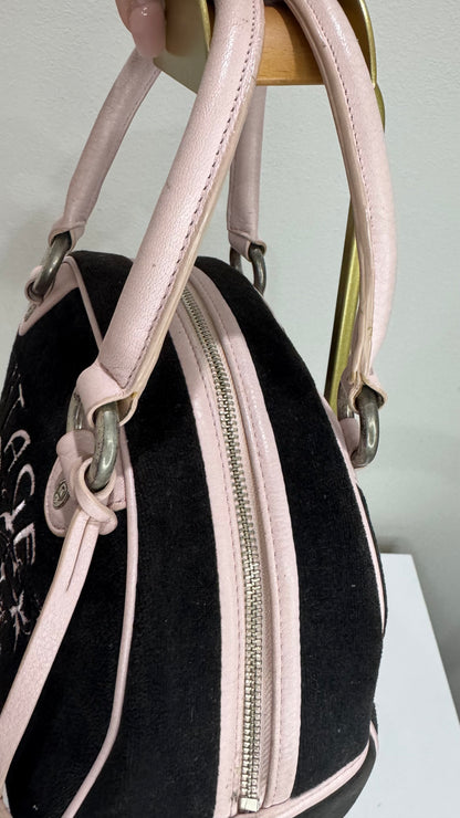 Vintage Juicy Couture Black Bowler Bag
