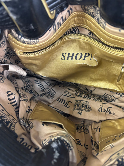 Juicy Couture Vintage Scottie Black Satchel