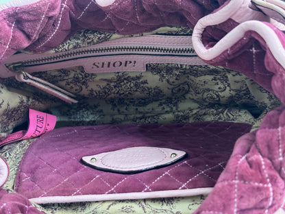 Rare Vintage Juicy Couture Quilted Pink Bag