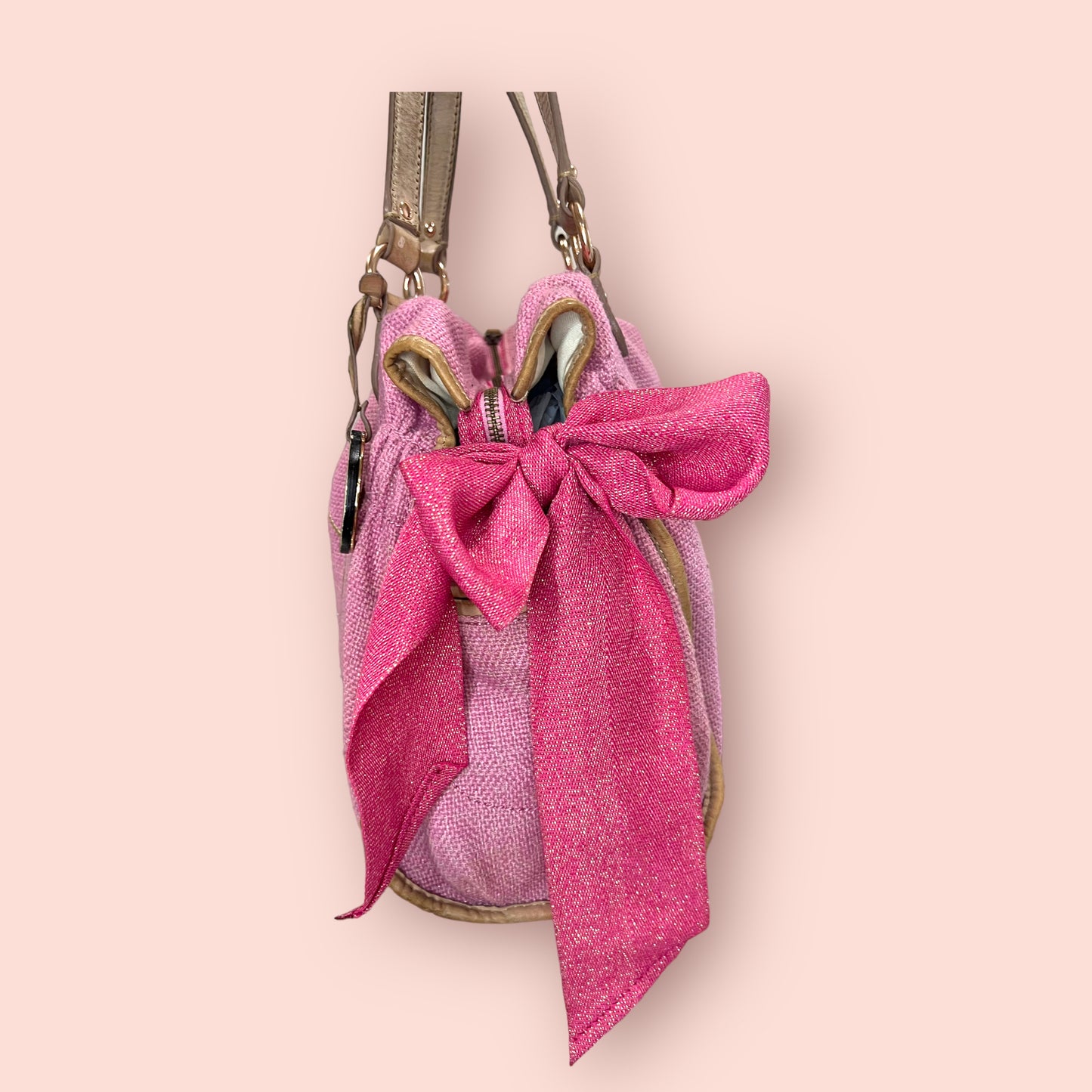 Vintage Juicy Couture Pink Bow Bag