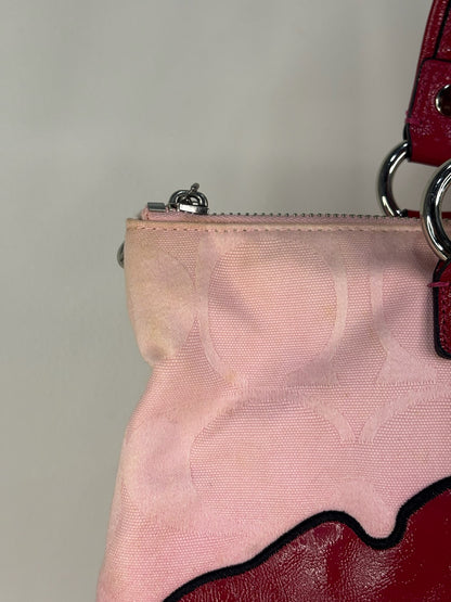 Coach Poppy Pink Tote RARE