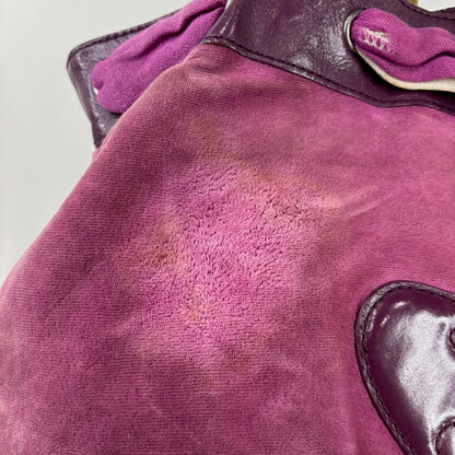 Vintage Juicy Couture Purple Velour Daydreamer Bag