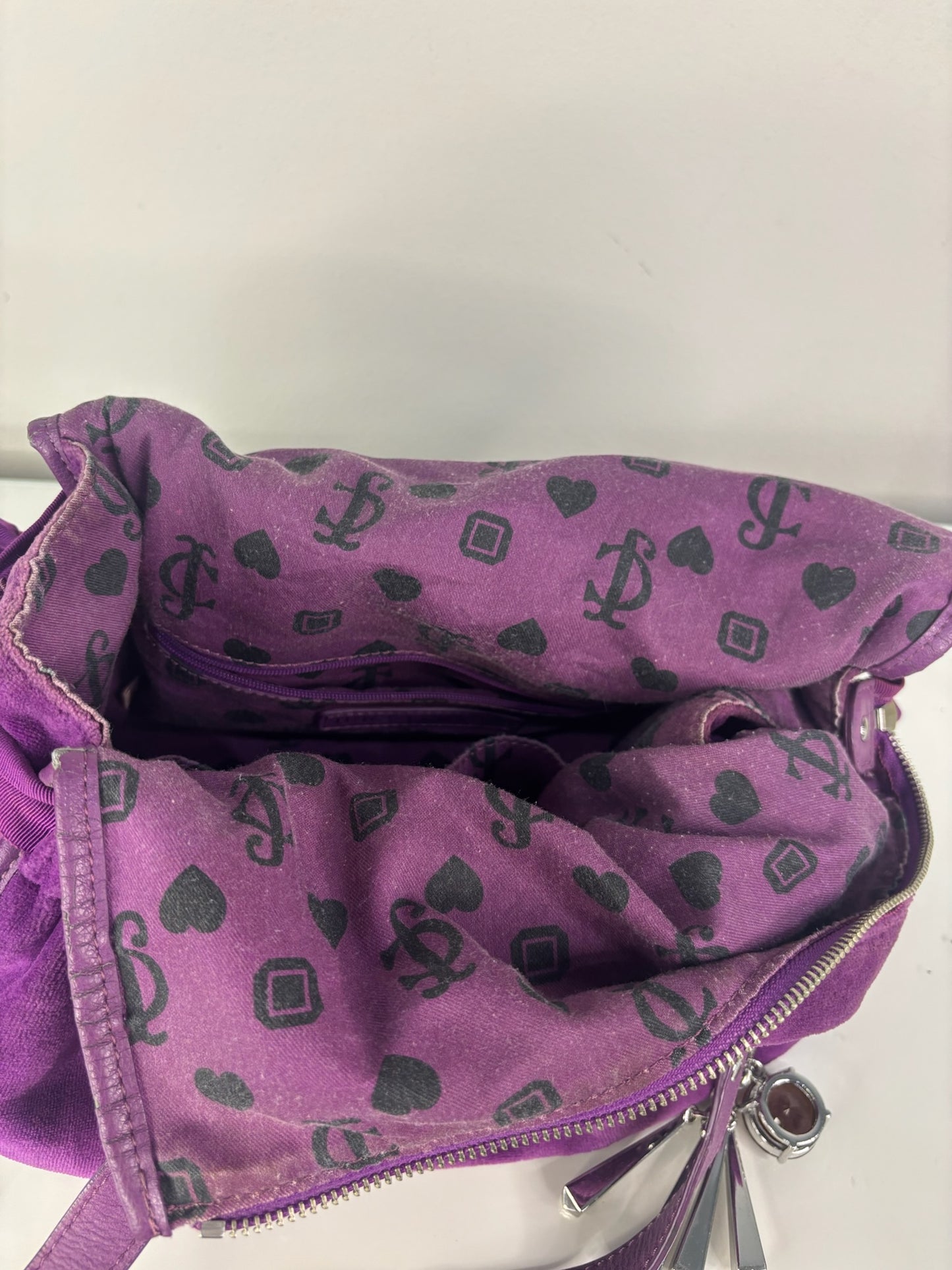 Purple Vintage Y2K Juicy Couture Satchel