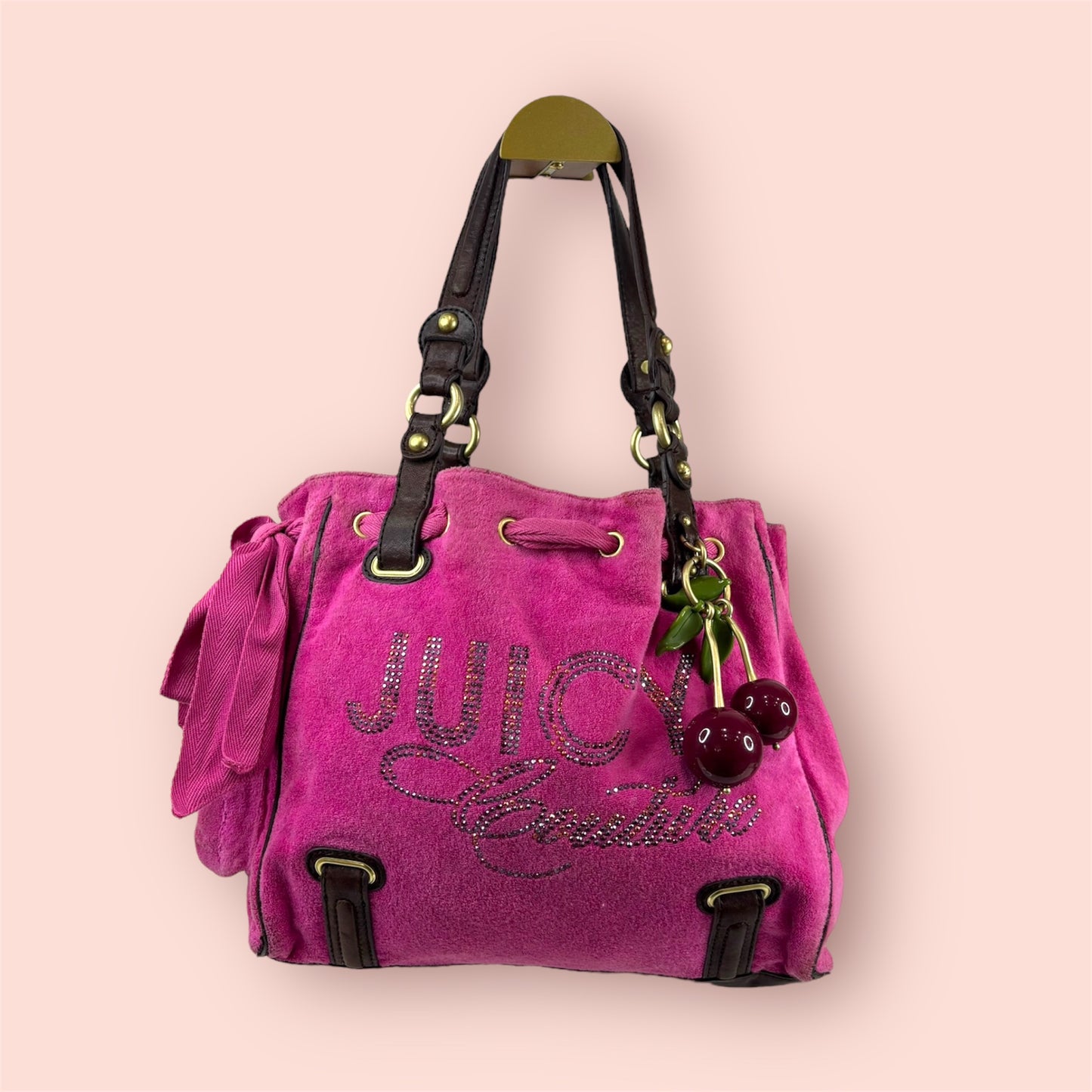 Vintage Juicy Couture Pink Cherry Bag
