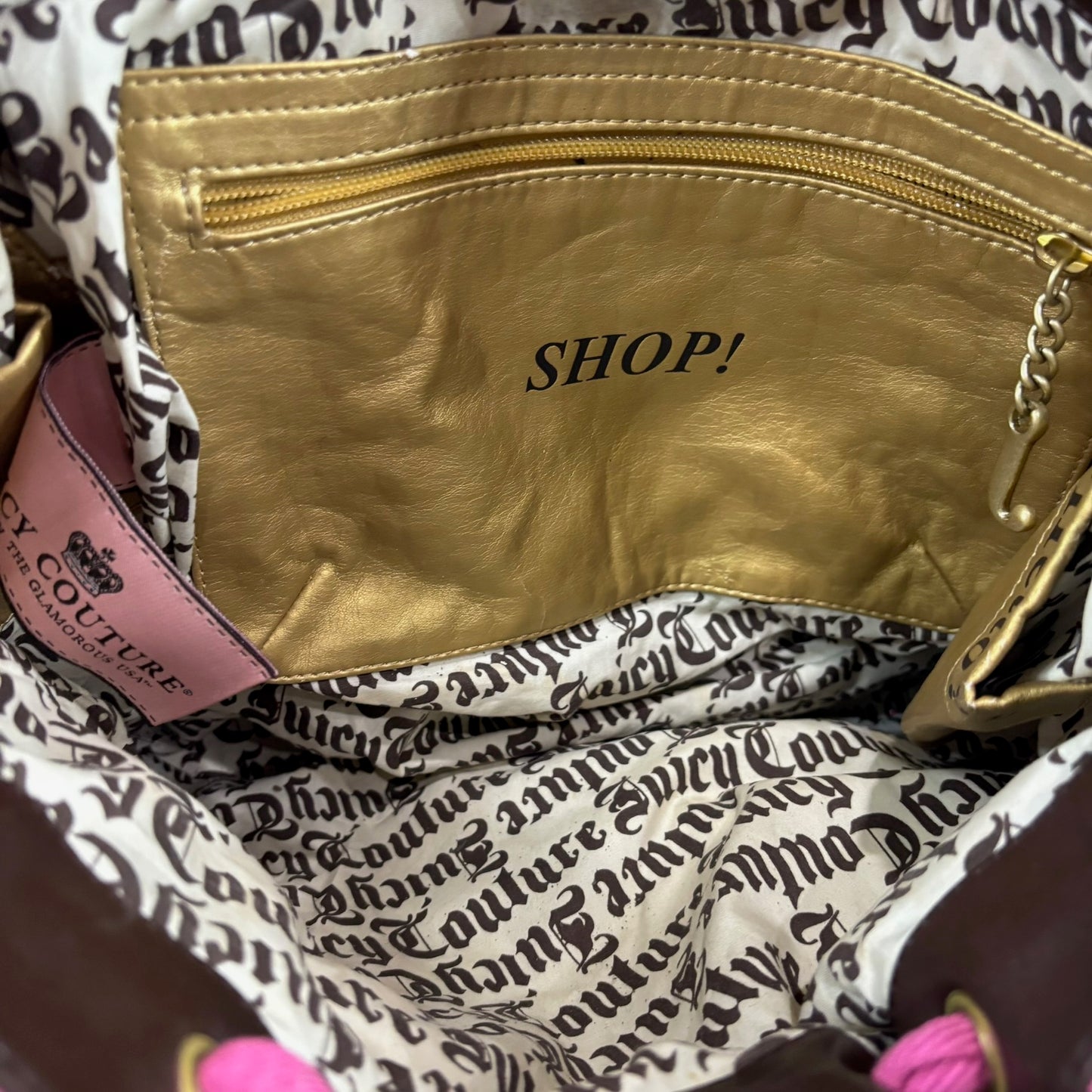 Vintage Juicy Couture Pink Cherry Bag