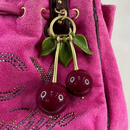 Vintage Juicy Couture Pink Cherry Bag