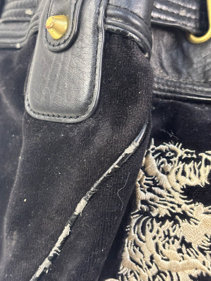 Juicy Couture Vintage Scottie Black Satchel