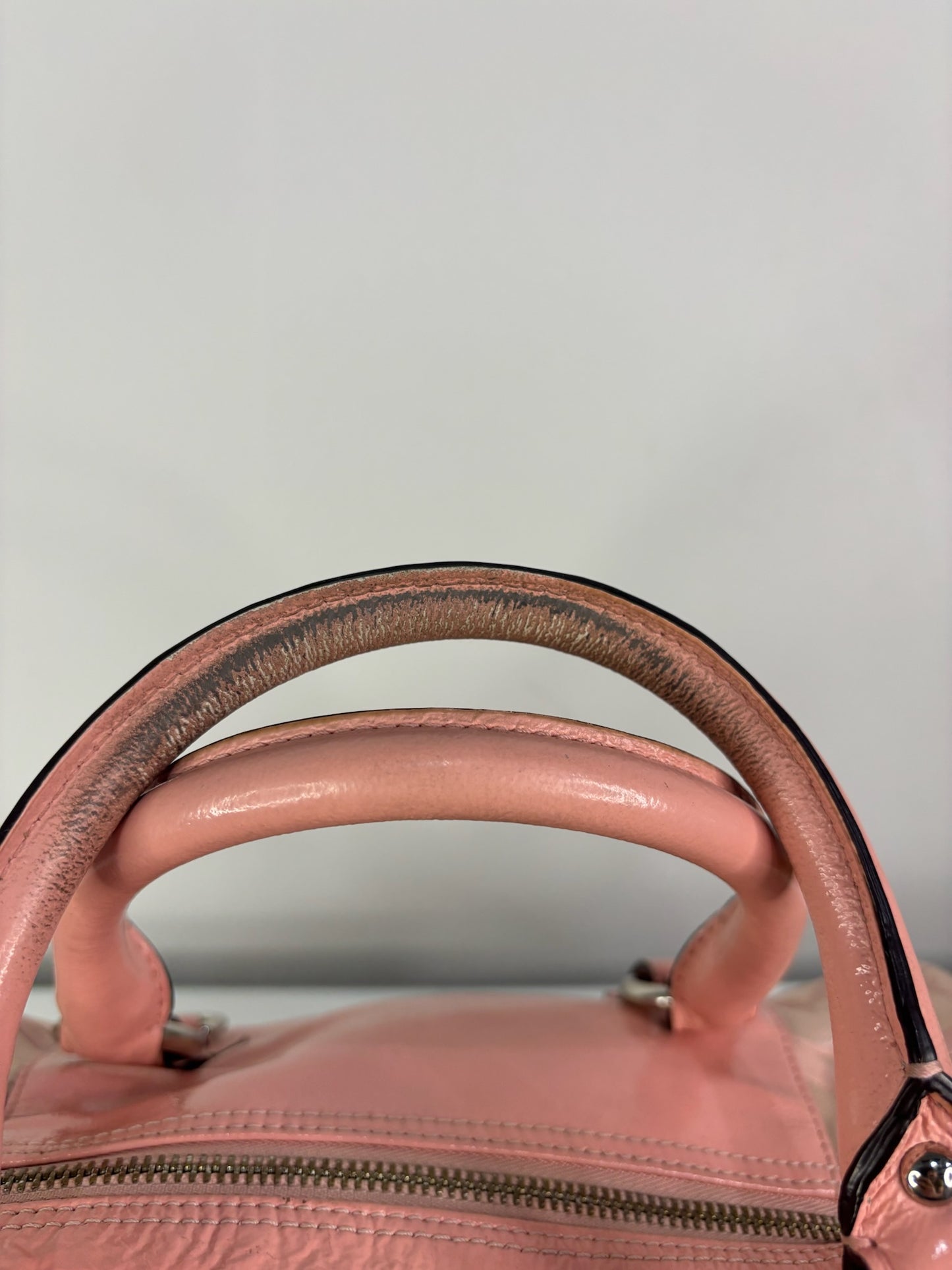 Vintage Coach Ashley Peony Pink Carryall