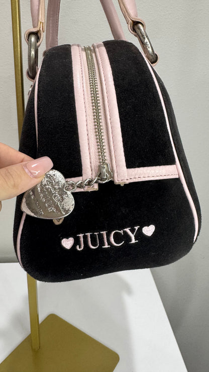 Vintage Juicy Couture Black Bowler Bag