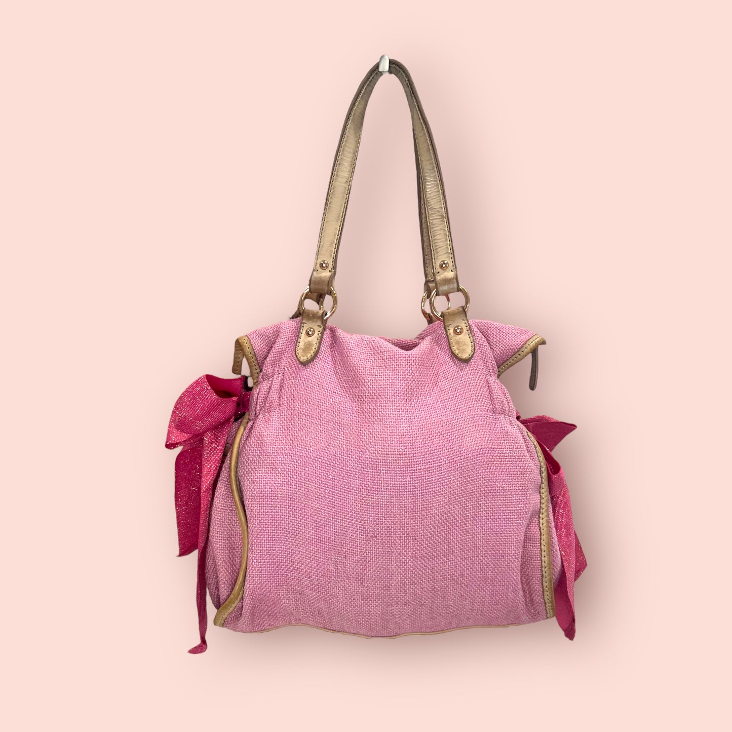 Vintage Juicy Couture Pink Bow Bag