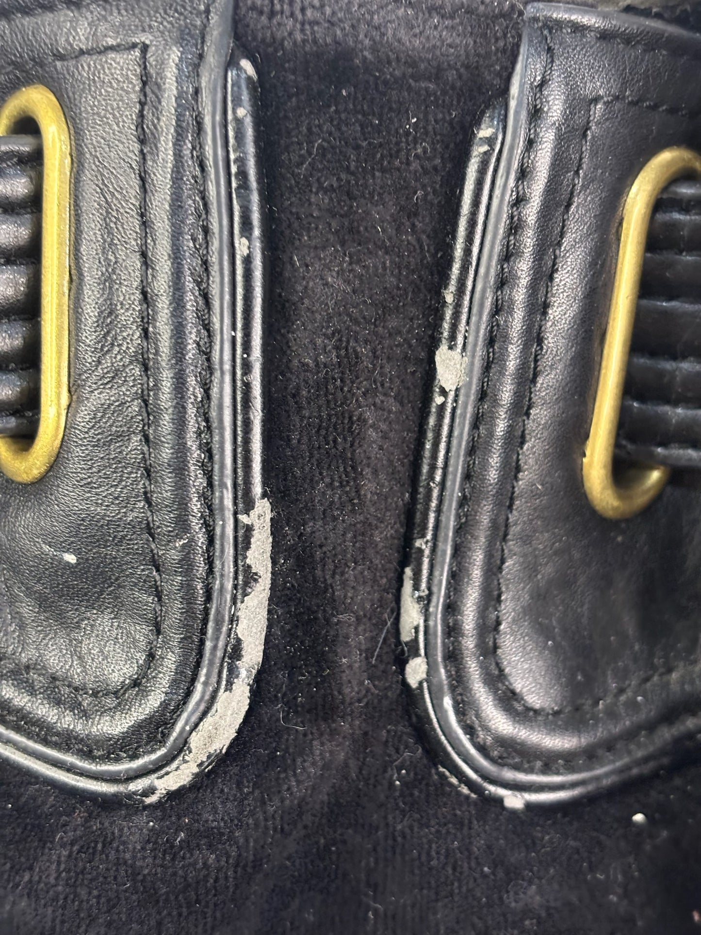 Juicy Couture Vintage Scottie Black Satchel