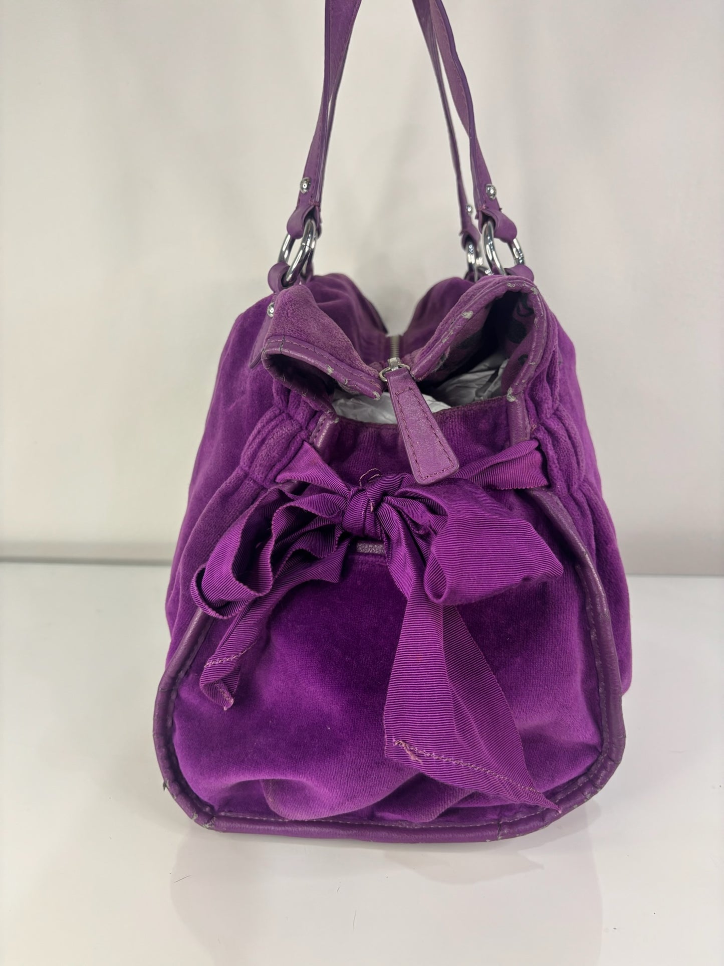 Purple Vintage Y2K Juicy Couture Satchel