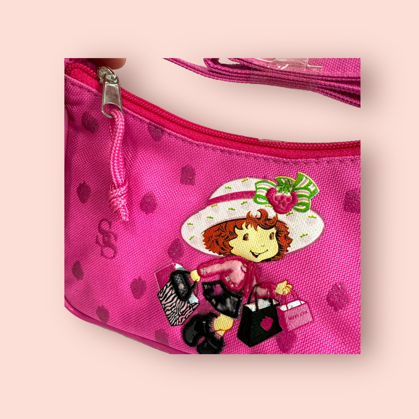 Strawberry Shortcake Vintage Baguette Bag