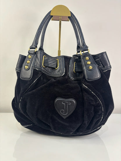 Juicy Couture Vintage Scottie Black Satchel
