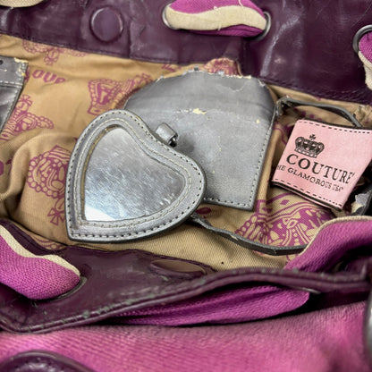 Vintage Juicy Couture Purple Velour Daydreamer Bag