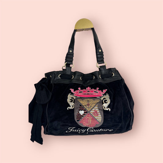 Rare Vintage Black Juicy Couture Daydreamer