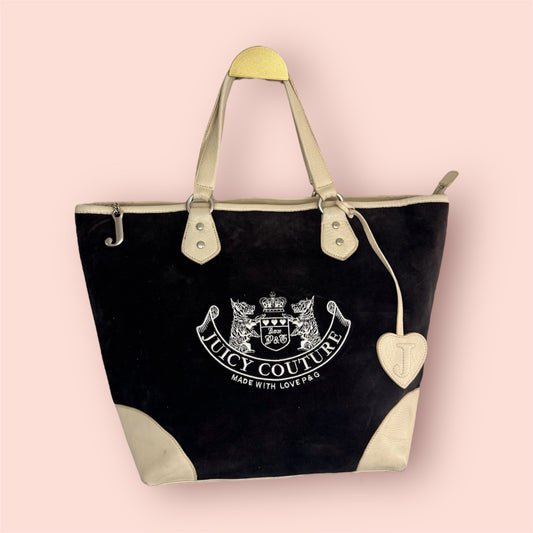 Vintage Juicy Couture XL Velour Tote