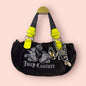 Vintage Juicy Couture Brown and Yellow Satchel