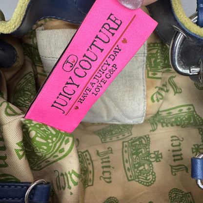 Juicy Couture Vintage Green Blue Juicy Royal Satchel