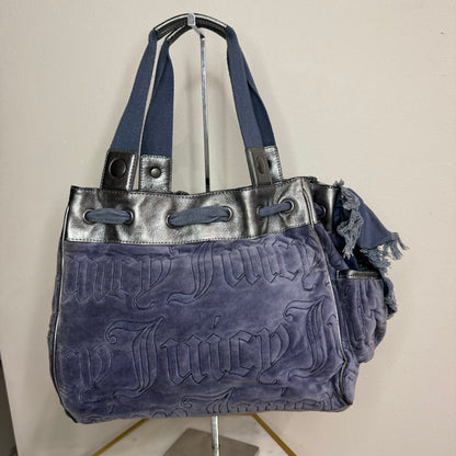 Vintage Juicy Couture Blue Silver Daydreamer