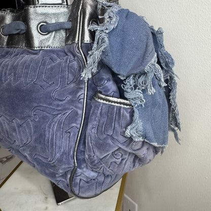 Vintage Juicy Couture Blue Silver Daydreamer