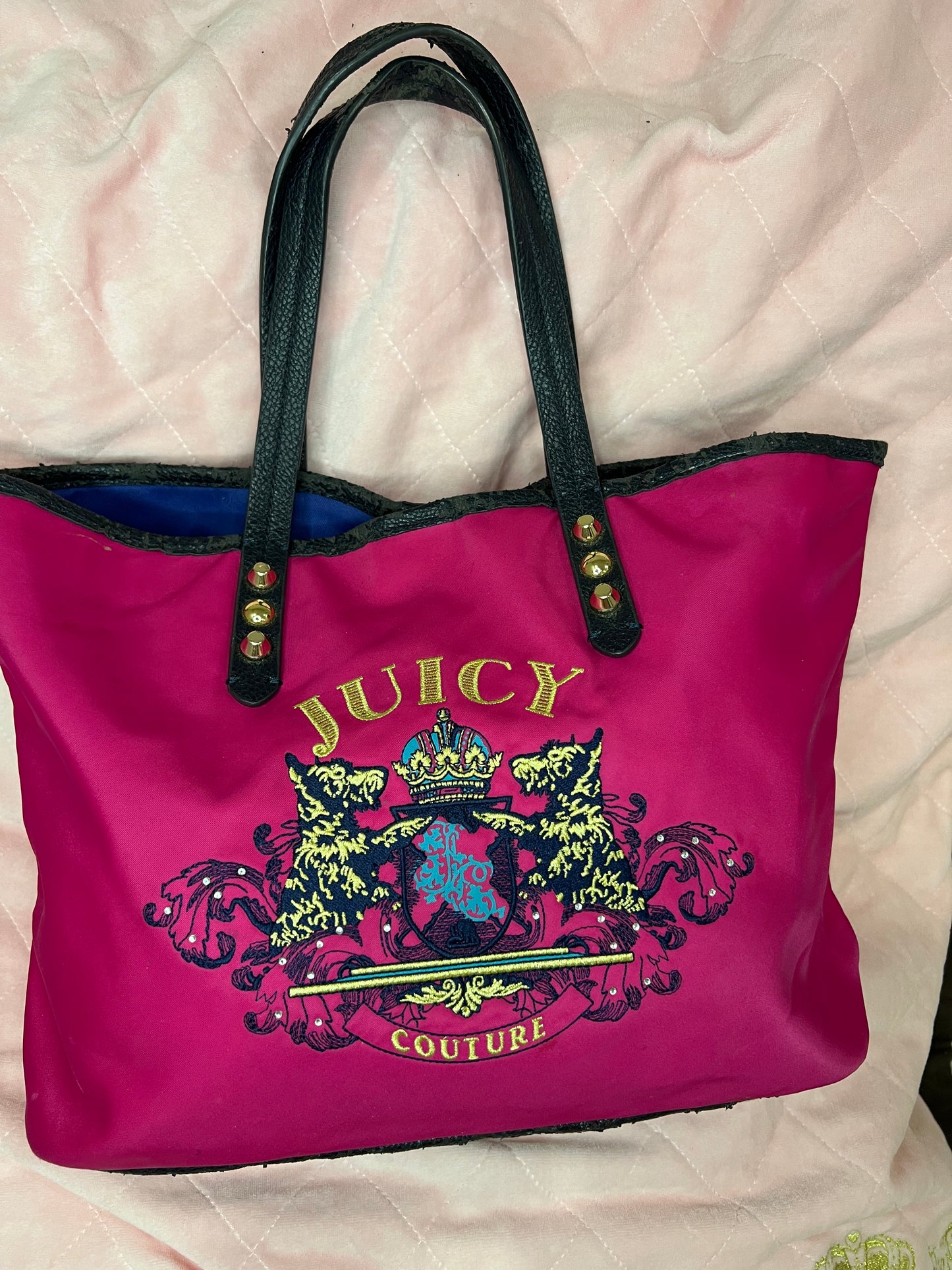 Juicy Couture Hot Pink Mini Pammy