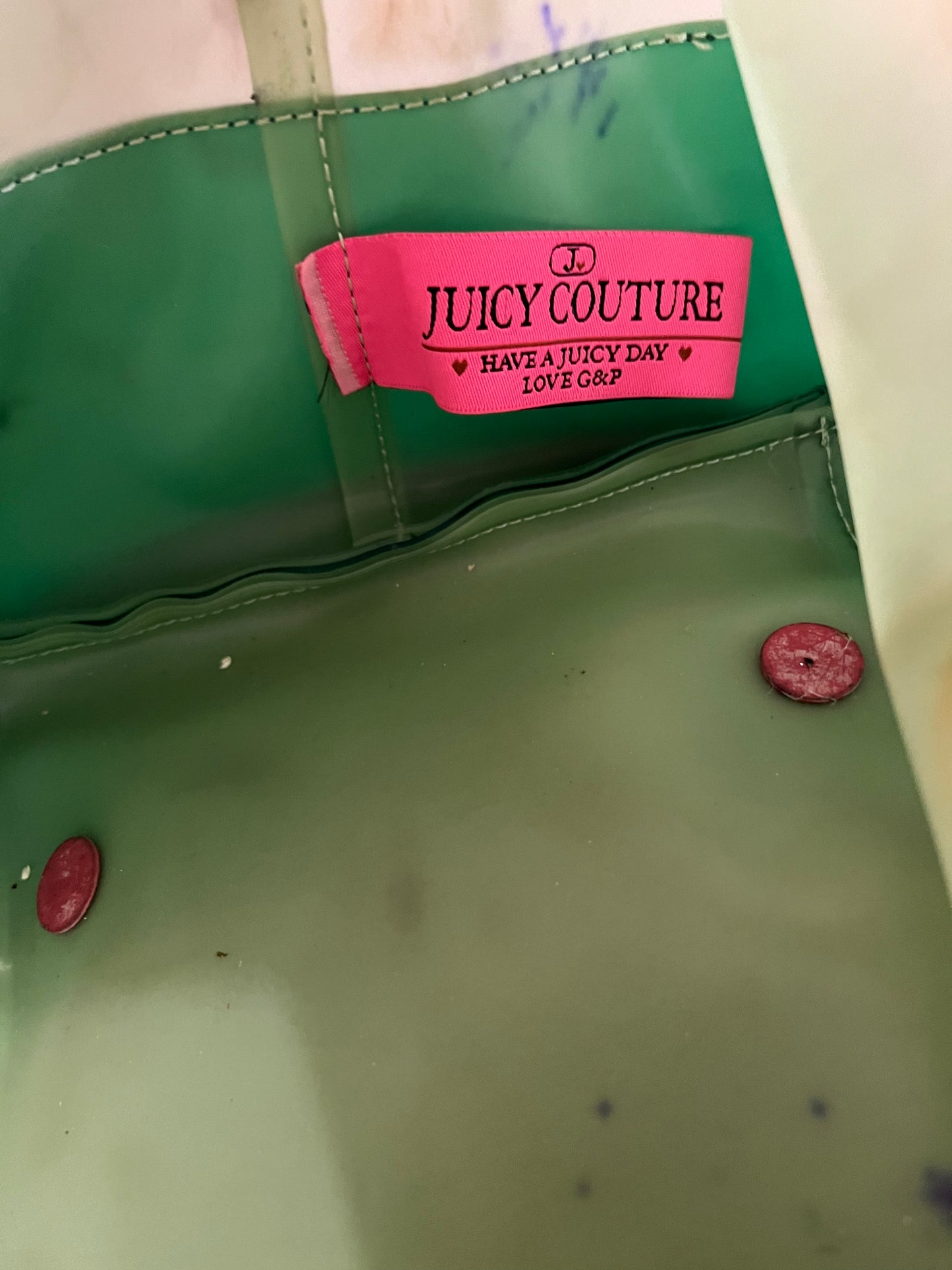 Vintage Authentic Juicy Couture XL tote