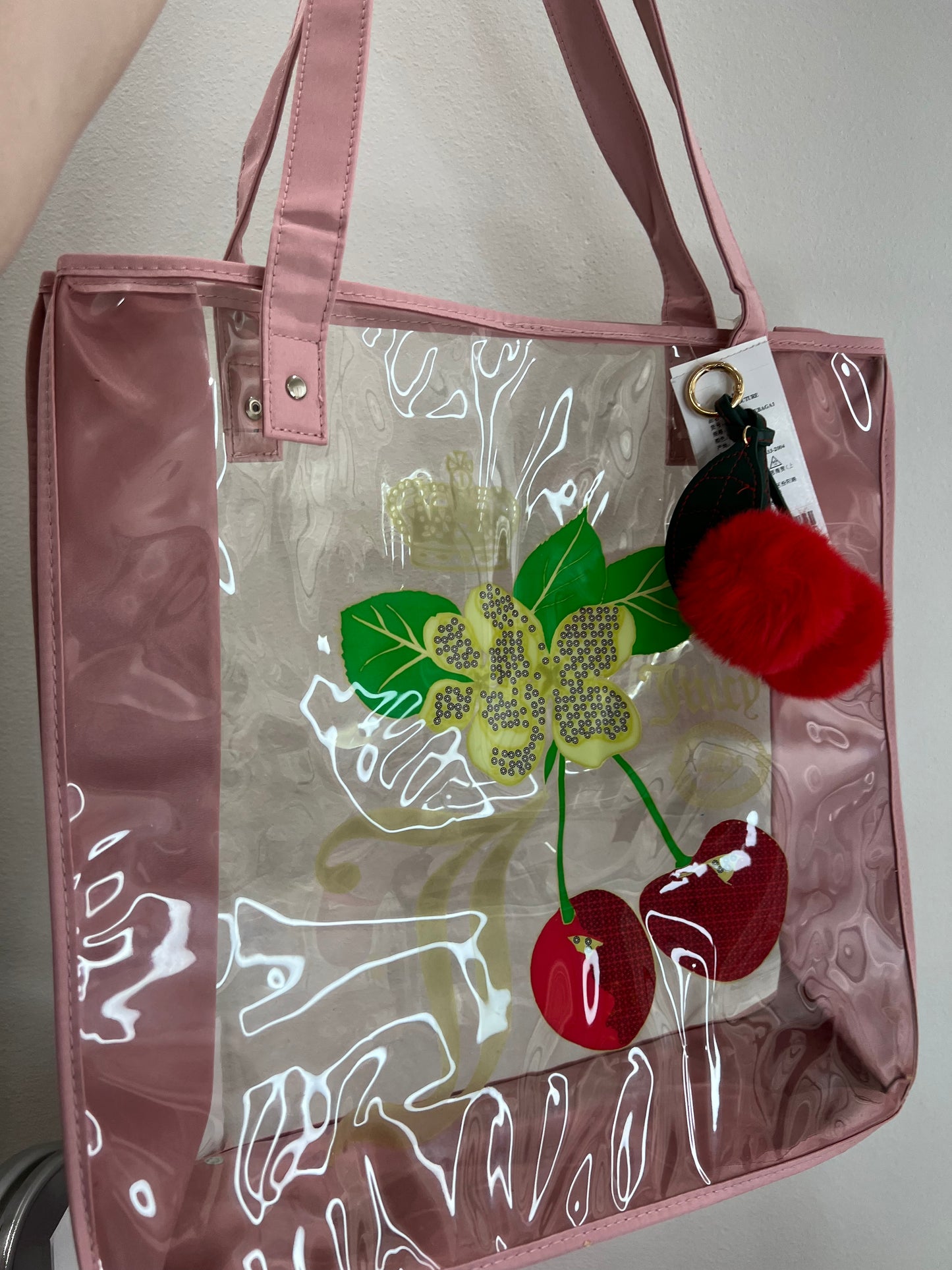 Juicy Couture Pink Cherry Tote