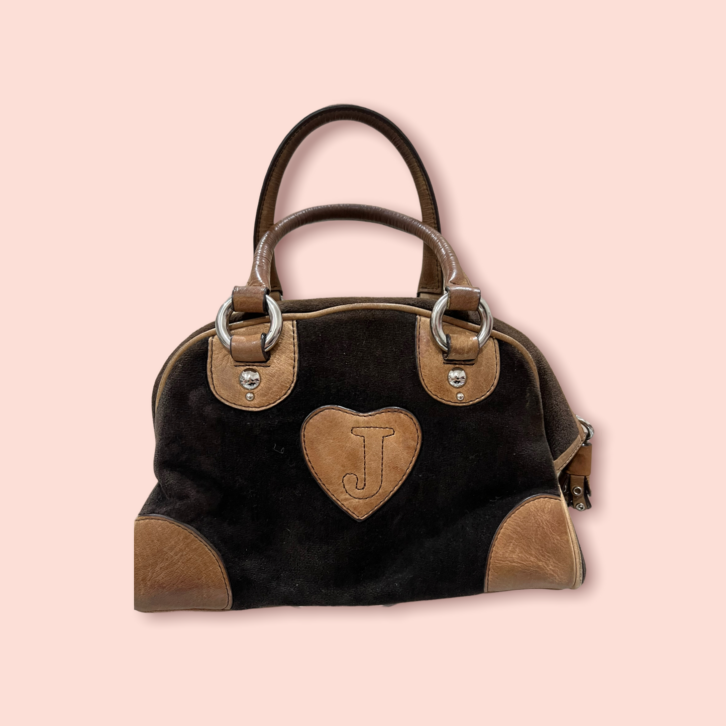 Juicy Couture Brown Bowler Bag