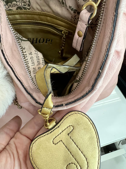 Juicy Couture Pink Leather Princess Bag