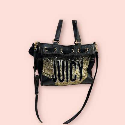 Juicy Couture Vintage Black Gold Mini Daydreamer