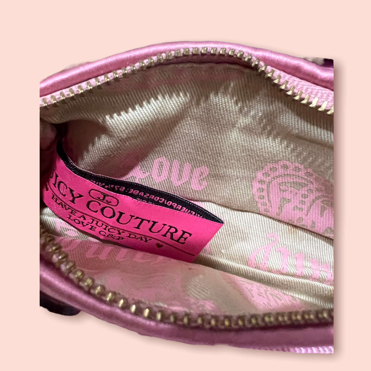 Mini Vintage Juicy Couture Pouch