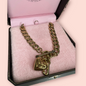 Juicy Couture Vintage Golden Heart Necklace