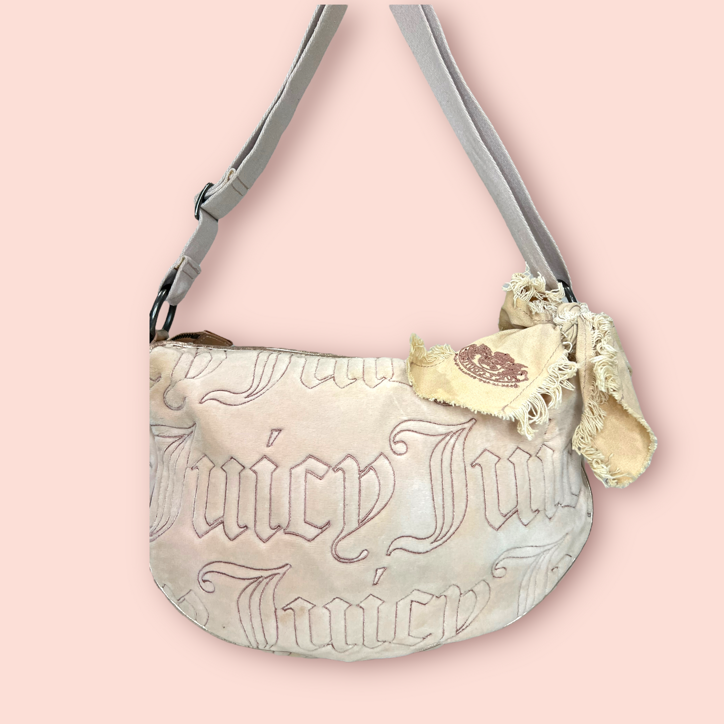 Juicy Couture Vintage Rose Gold Crossbody